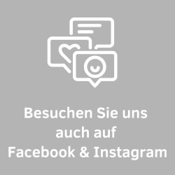 Bei Klick landet man bei den sozialen Medien der Buchhandlung